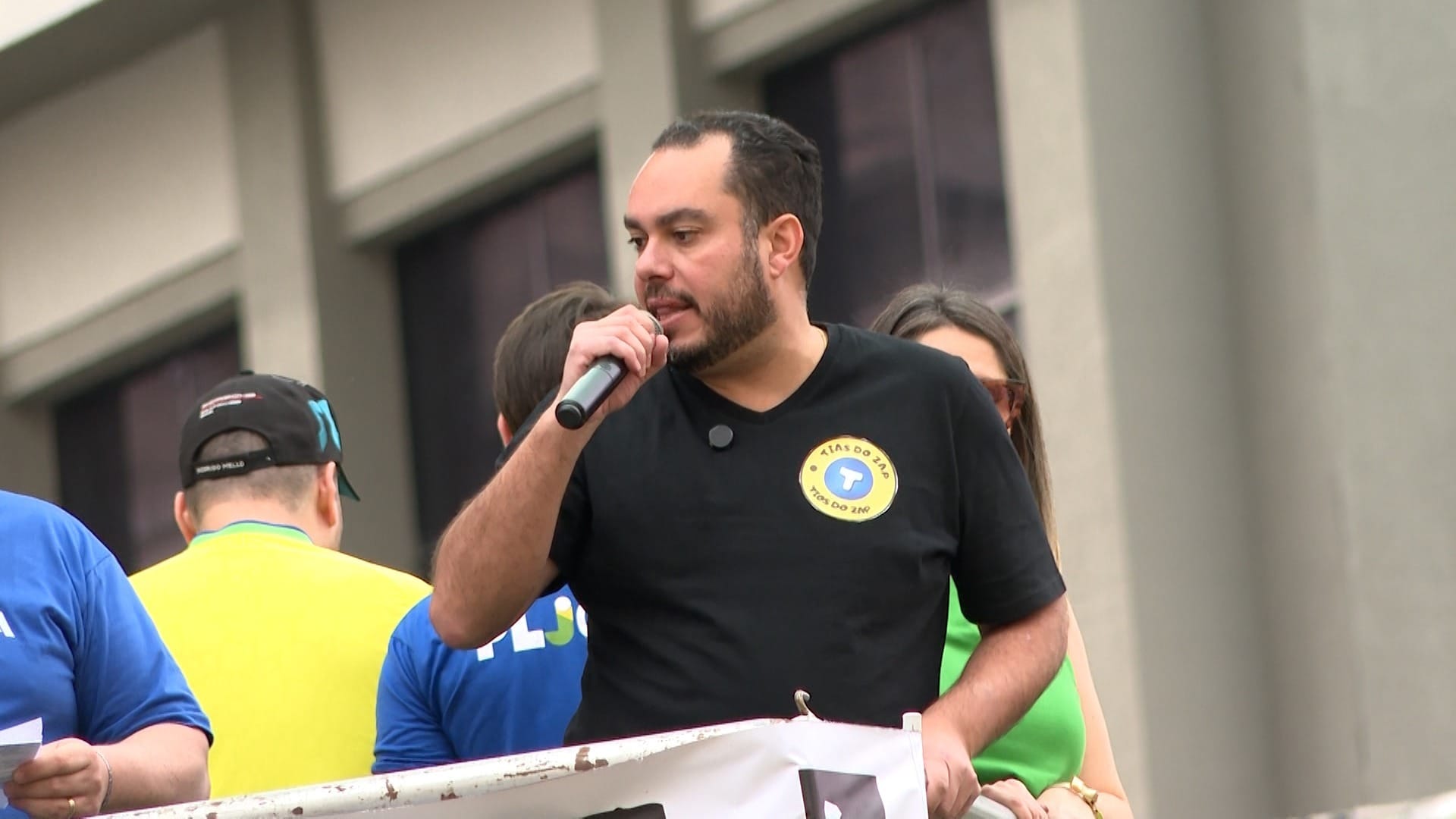 Vice-prefeito de Curitiba, Paulo Martins, foi um dos políticos que participaram do evento