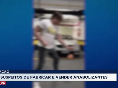 Influenciadores são alvo de operação contra falsificação de anabolizantes