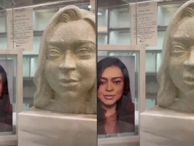 Preta Gil é homenageada com busto em cemitério no Rio de Janeiro