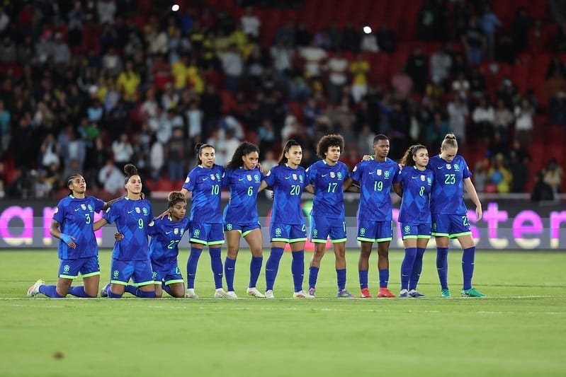 Seleção Brasileira feminina cai 3 posições no ranking da Fifa após conquista da Copa América