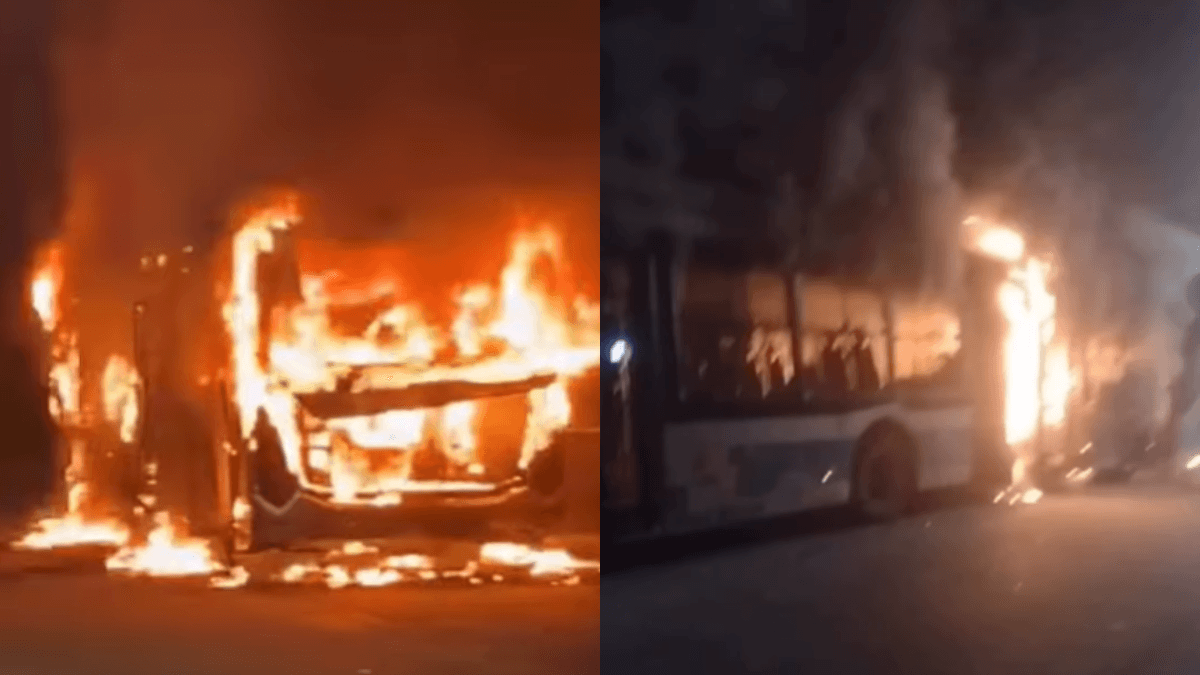 Ônibus é incendiado com passageiros dentro em São Paulo; polícia investiga ato de vandalismo