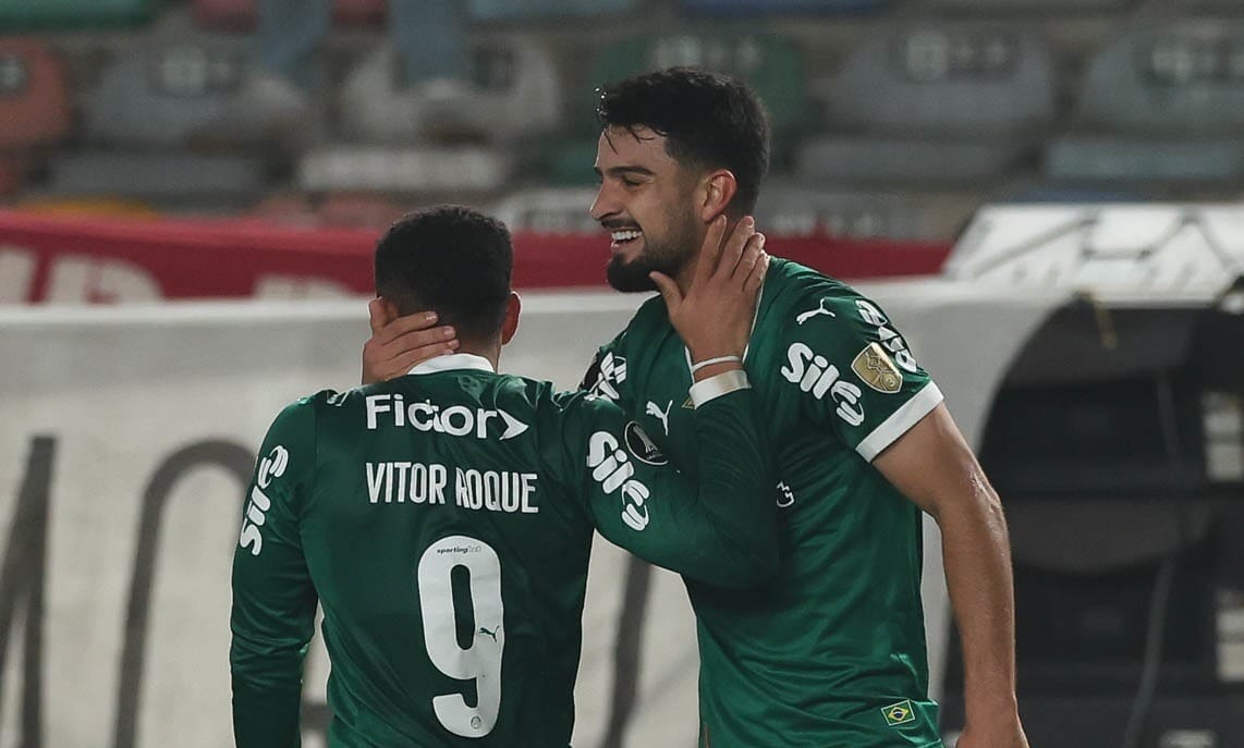 Flaco López e Vitor Roque festejam grande atuação na goleada do Palmeiras: "Deu super certo"