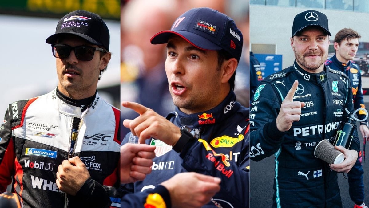 Felipe Drugovich, Sergio Perez e Valteri Bottas são os pilotos cotados para as vagas da Cadillac em 2026