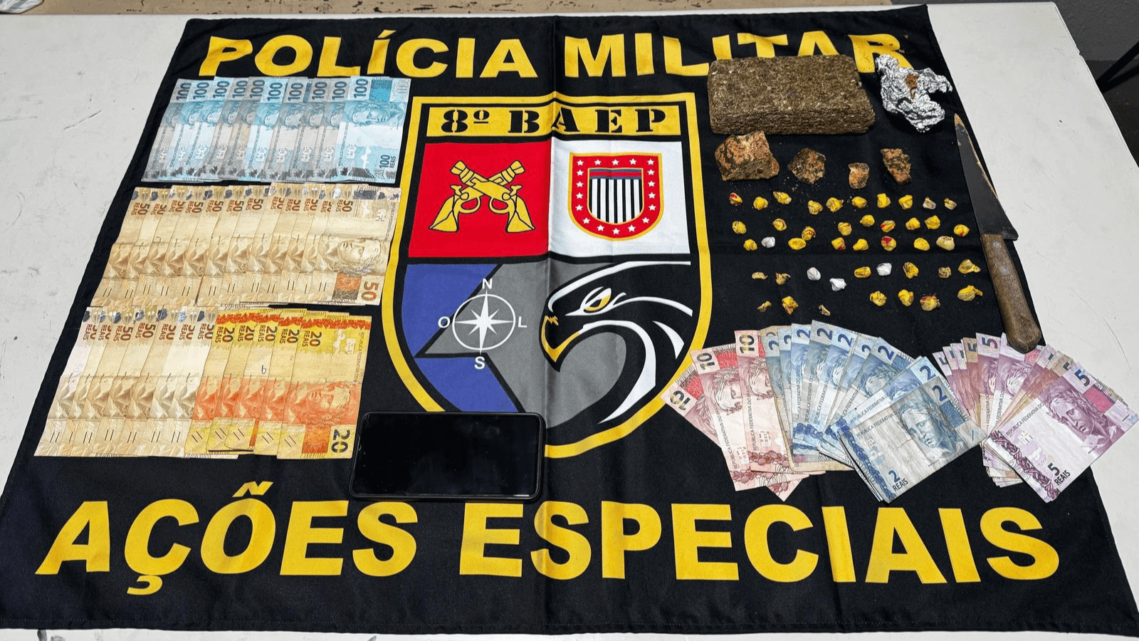 Polícia Militar prende homem por tráfico de drogas em bairro de Assis