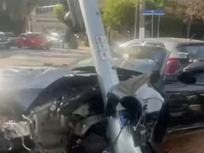 Novas imagens mostram acidente de Bia Miranda e Gato Preto em SP; assista