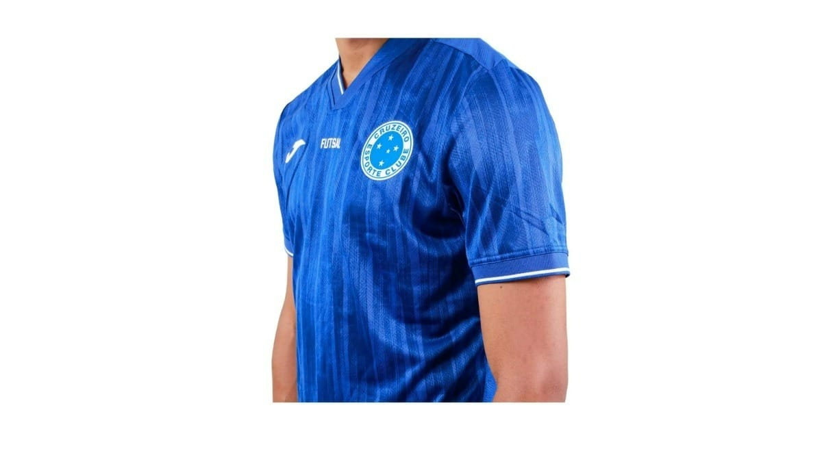Camisa Joma Cruzeiro Futsal 25 S/Nº. / Reprodução: Joma Cruzeiro