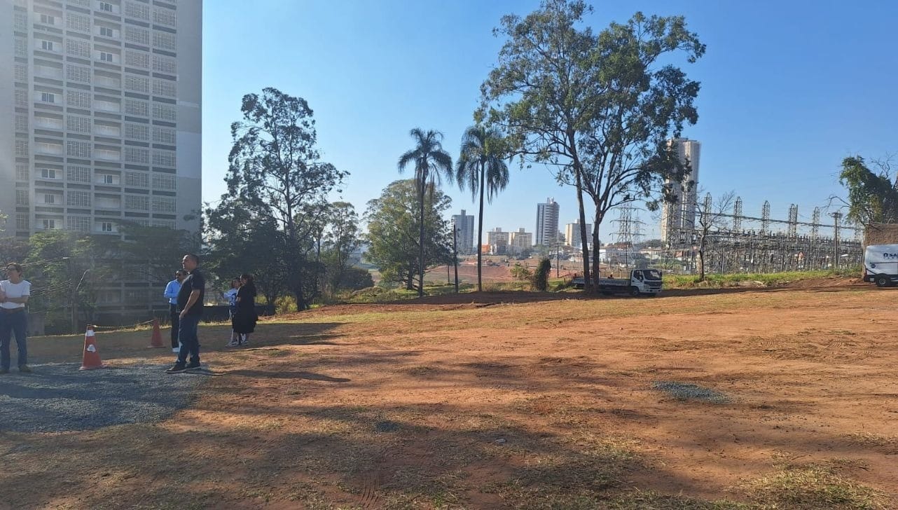 Terreno onde será construído o Centro de Saúde Boa Esperança (Foto/Lucimeire Ramalho)