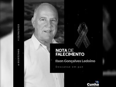 Vice-prefeito de Cunha, Ilson Ledoíno, morre aos 65 anos