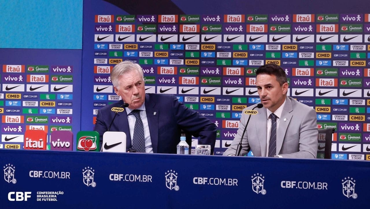Ancelotti poupa Flamengo e Palmeiras em convocação da Seleção Brasileira