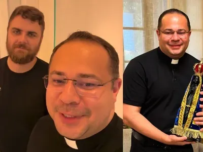 Padre que não deu bênção para o “Palmeiras perder o Mundial” é amigo de famosos; entenda
