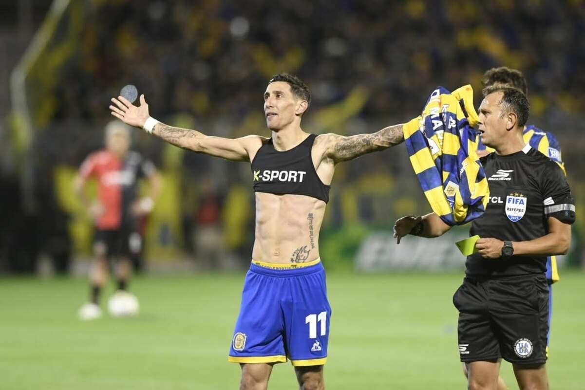 Di María classifica Rosario Central e vai jogar a Copa Libertadores de 2026