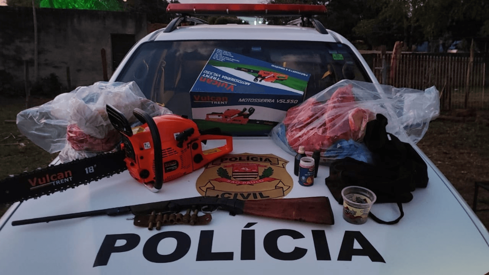 Operação esclarece furto e abate clandestino de gado em Dracena