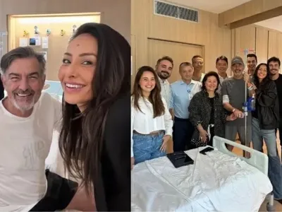 Pai de Sabrina Sato passa por grande cirurgia