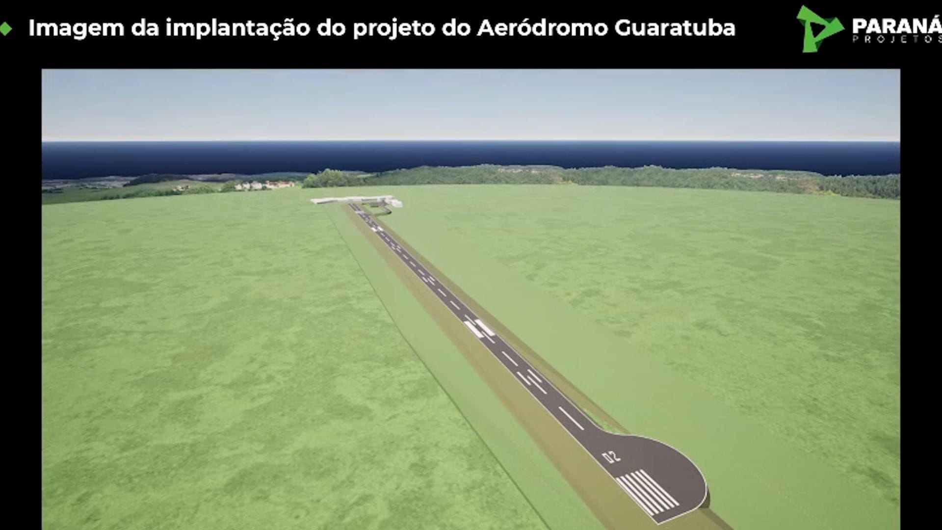 Governo apresenta projeto de reforma e ampliação do aeroporto de Guaratuba