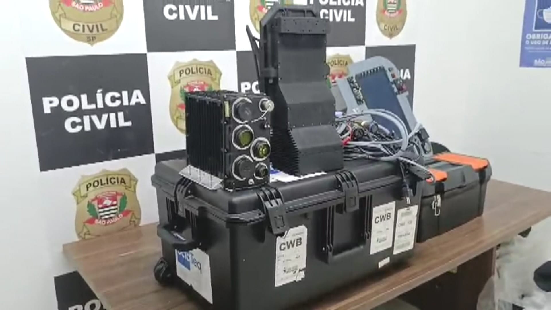 Polícia recupera computador roubado da aeronáutica avaliado em R$ 2 milhões