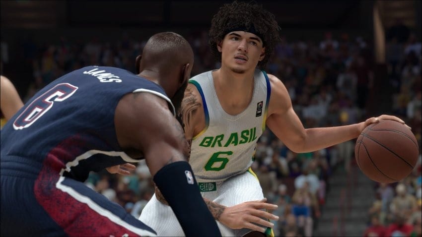 Seleção Brasileira de basquete estará disponível em jogo de videogame da NBA em 2025