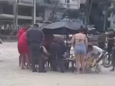 Homem baleado durante tentativa de assalto no Guarujá não corre risco de vida