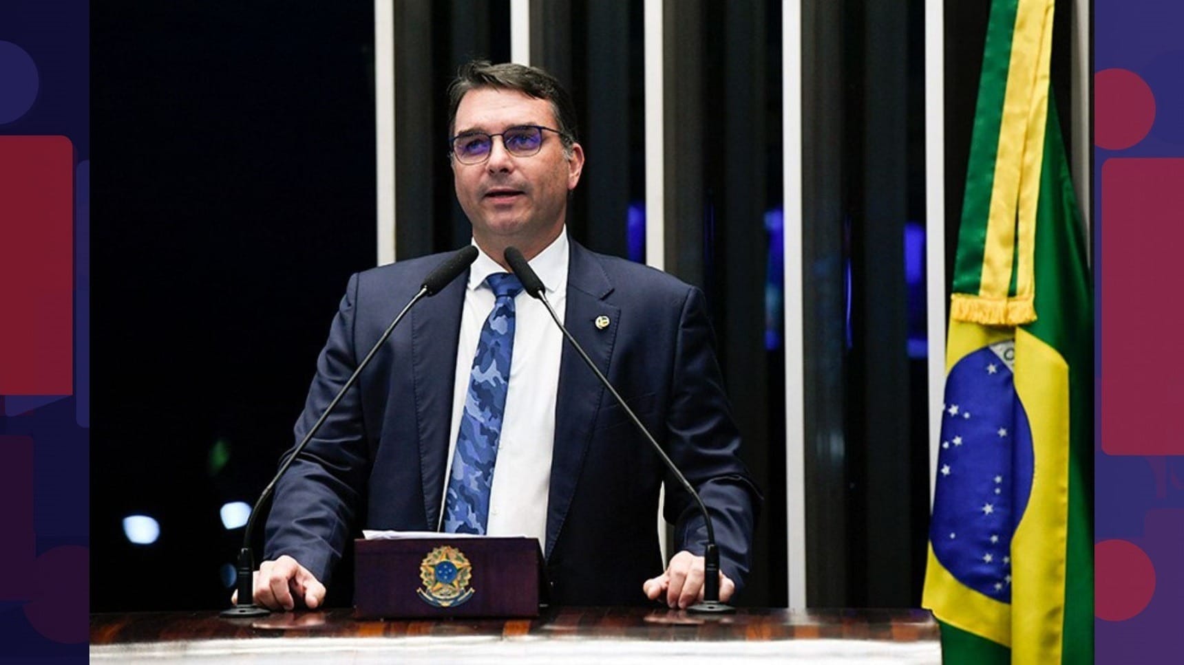 Flávio Bolsonaro lidera disputa ao Senado em 2026, aponta Paraná Pesquisas