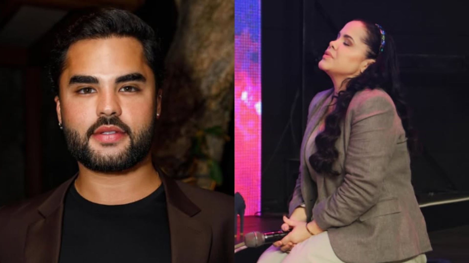 Lucas Guedez troca farpas com filha de cantora gospel após anunciar aniversário em culto