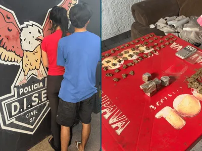 Casal suspeito de traficar drogas em adega é preso em Santa Bárbara d’Oeste