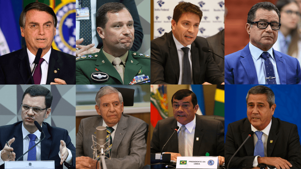 Quem são os réus do ‘Núcleo 1’ julgados junto com Bolsonaro