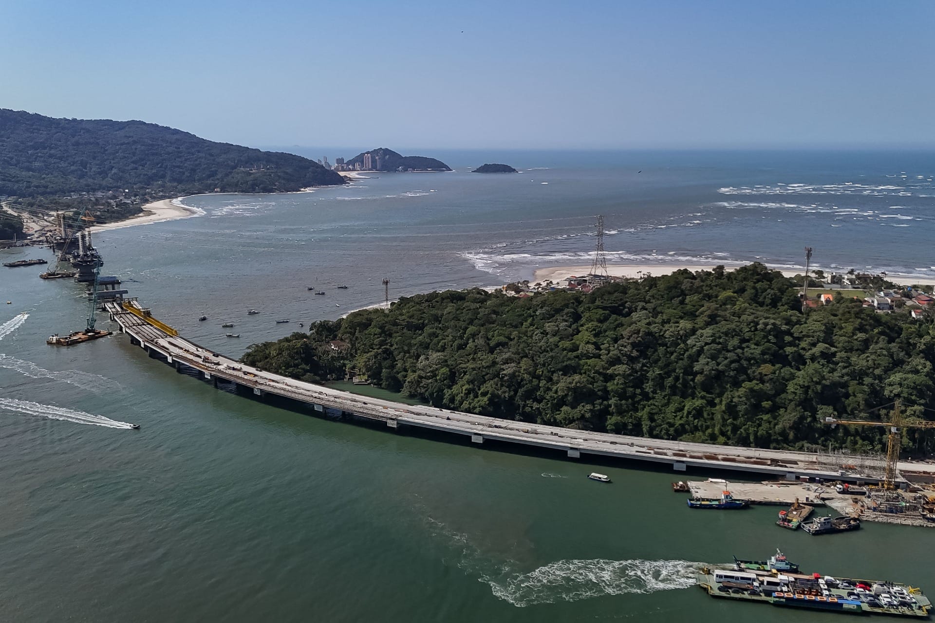 Ponte de Guaratuba Foto: Roberto Dziura Jr/AEN