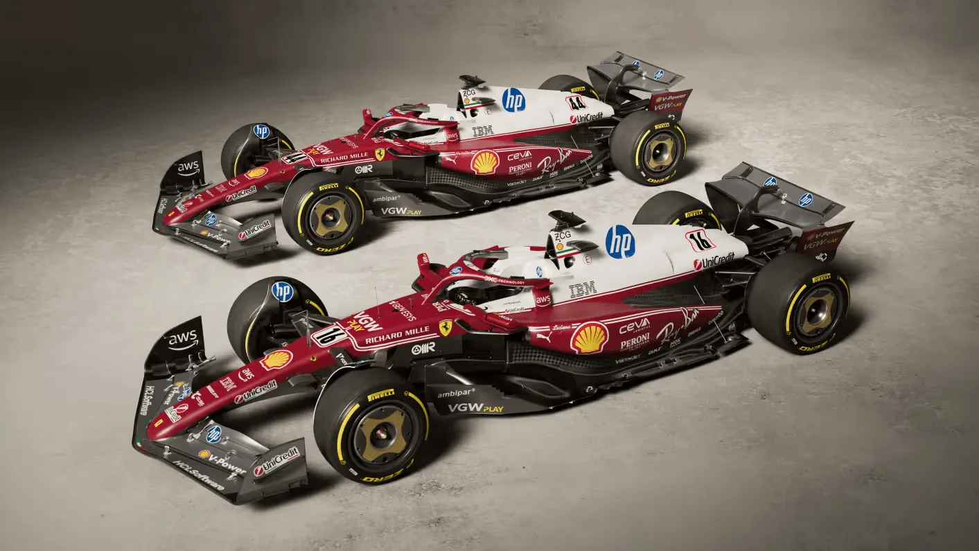 Ferrari com pintura em homenagem a Niki Lauda no GP da Itália de 2025