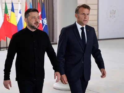 Macron afirma que 26 países apoiam força de segurança para a Ucrânia