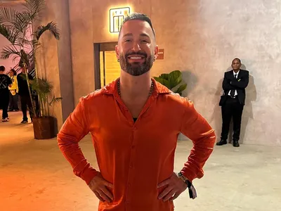 Diego Hypólito foge de pergunta sobre Gil do Vigor, mas elogia: "É um amor"