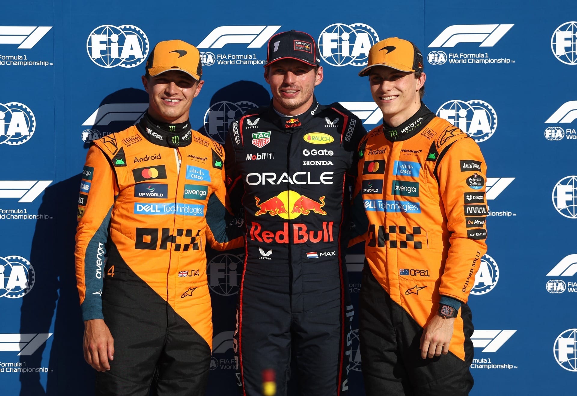 Verstappen supera McLarens e faz a pole no GP da Itália; Bortoleto larga em 7º