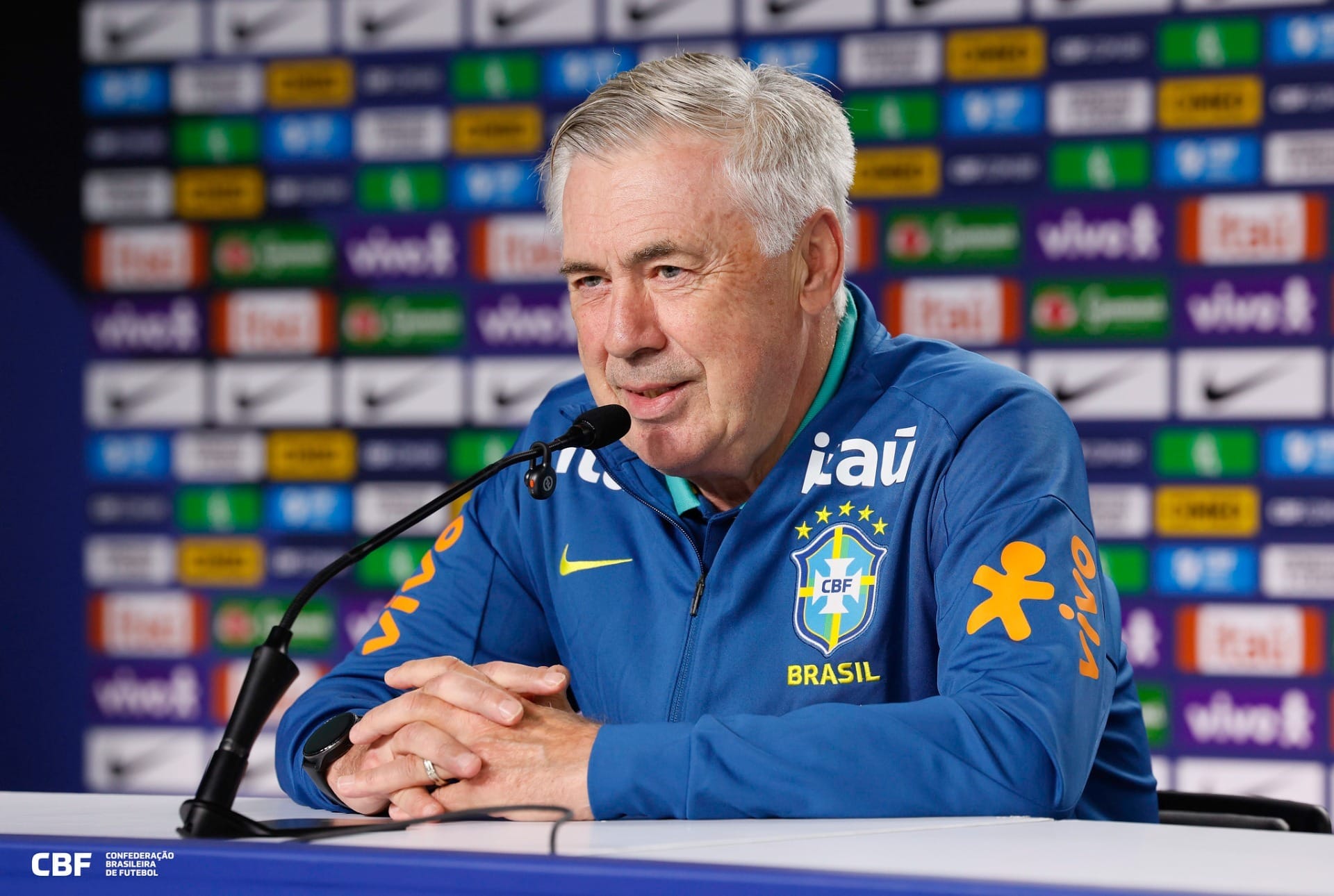 Ancelotti admite mudanças na Seleção Brasileira para enfrentar a Bolívia