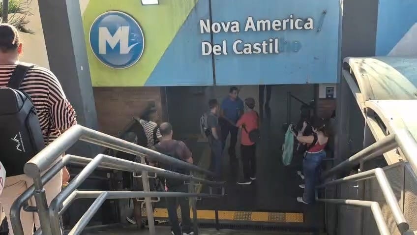 Falha de energia afeta circulação da Linha 2 do metrô no Rio