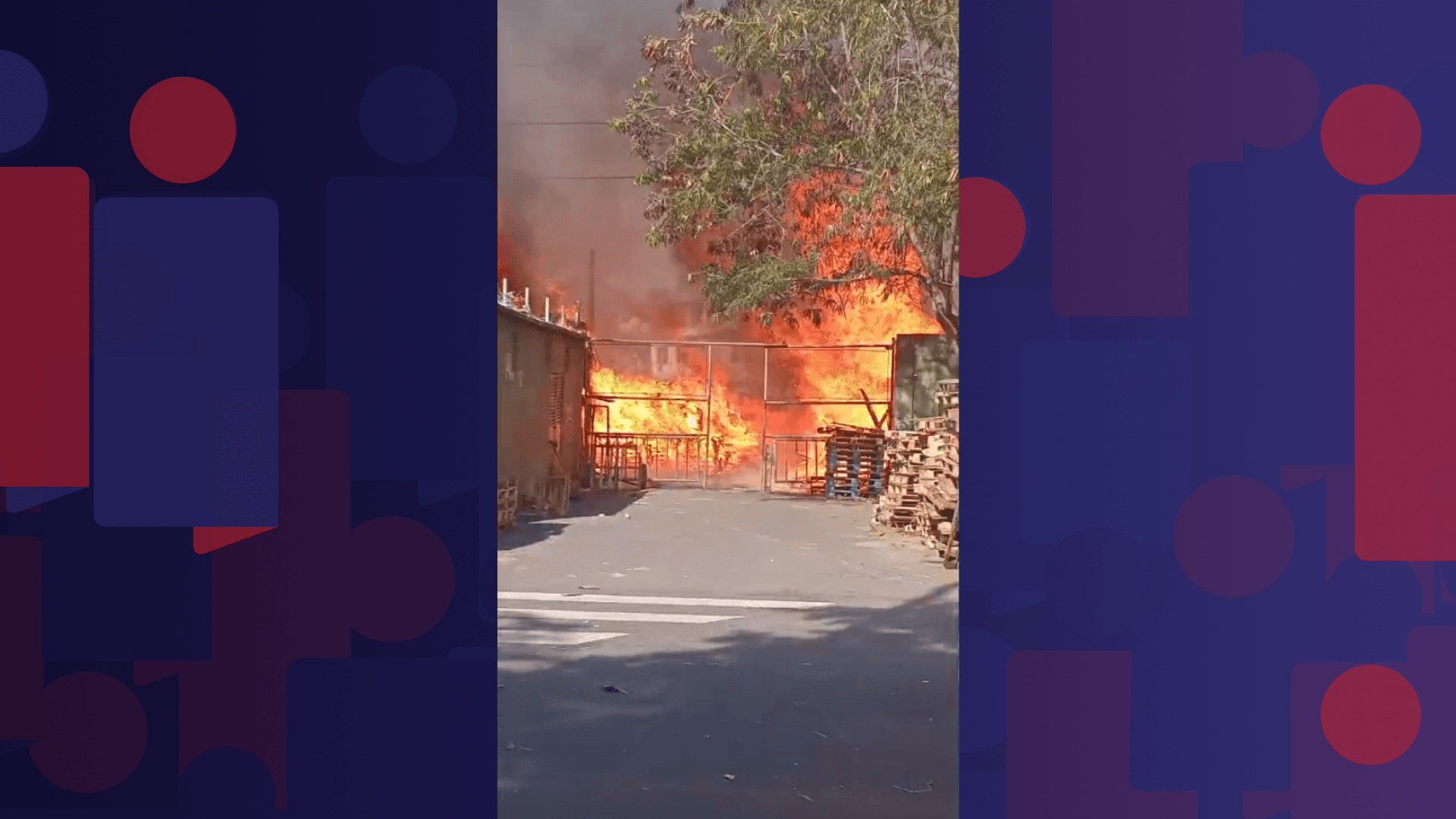Dezessete famílias ficaram desalojadas e duas desabrigadas após incêndio em Irajá