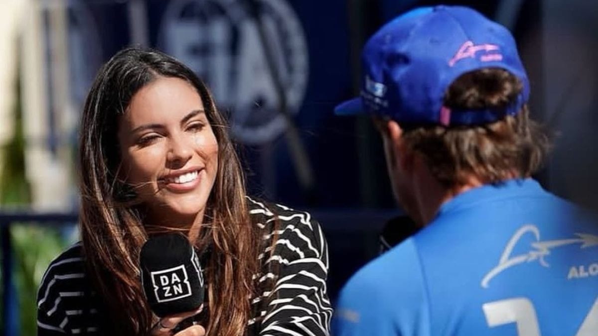 Fernando Alonso vive um relacionamento discreto com a jornalista Melissa Jiménez