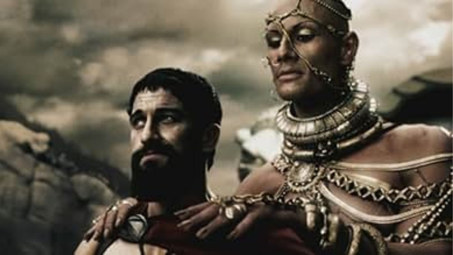 Rodrigo Santoro relembra transformação em '300': 'Horas de caracterização'