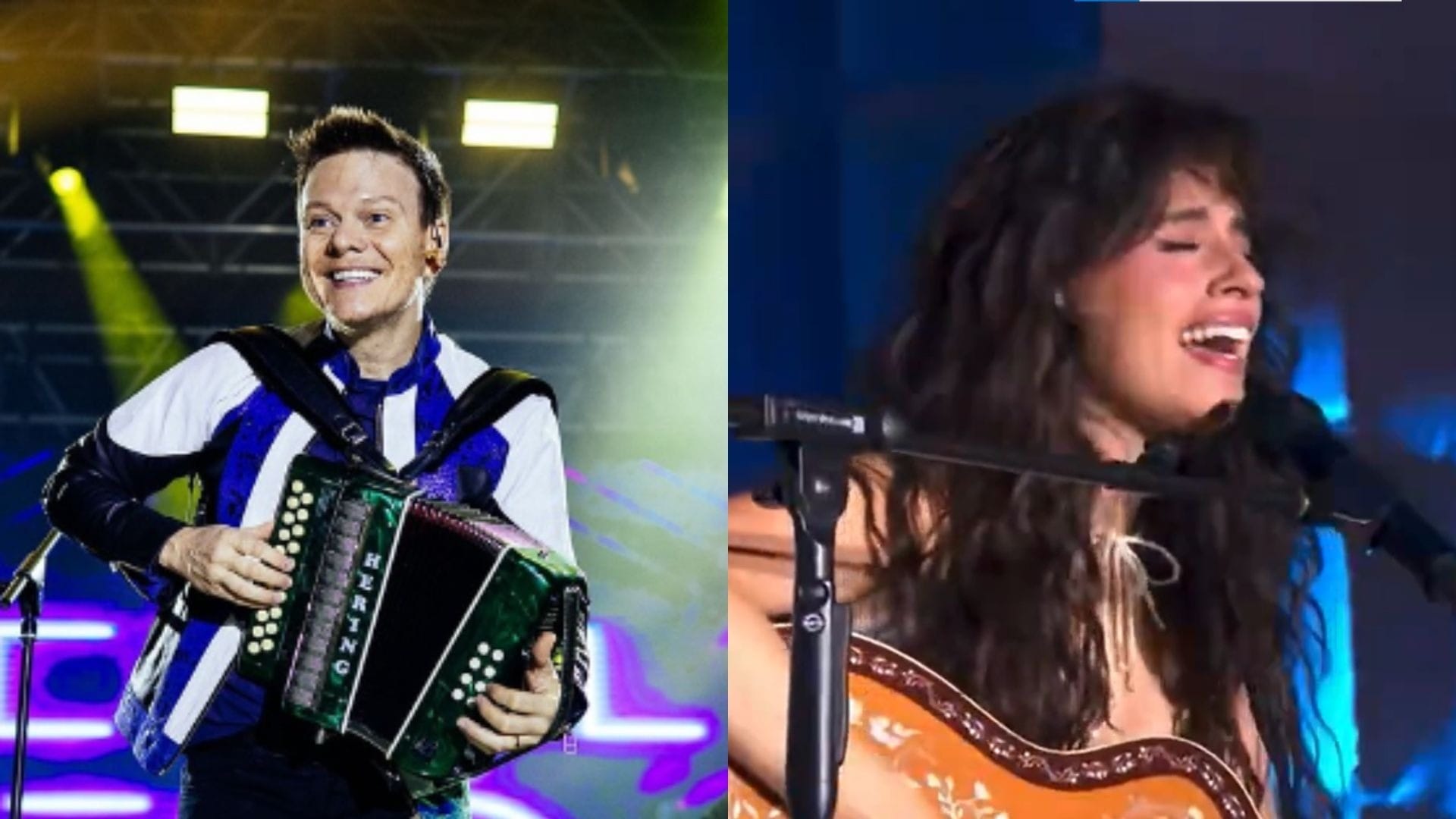 Michel Teló se emociona após Camila Cabello cantar 'Ai Se Eu Te Pego' no The Town
