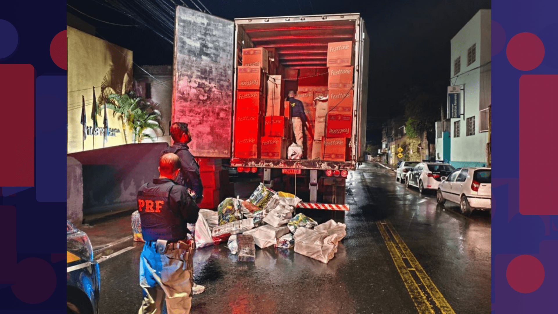 780 kg de maconha são apreendidos em carga de panetone em Três Rios