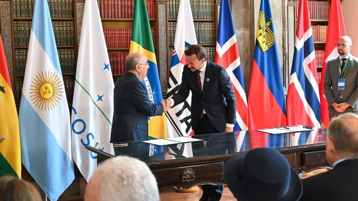 O que prevê o acordo Mercosul-EFTA celebrado como 'histórico' pelo Brasil?