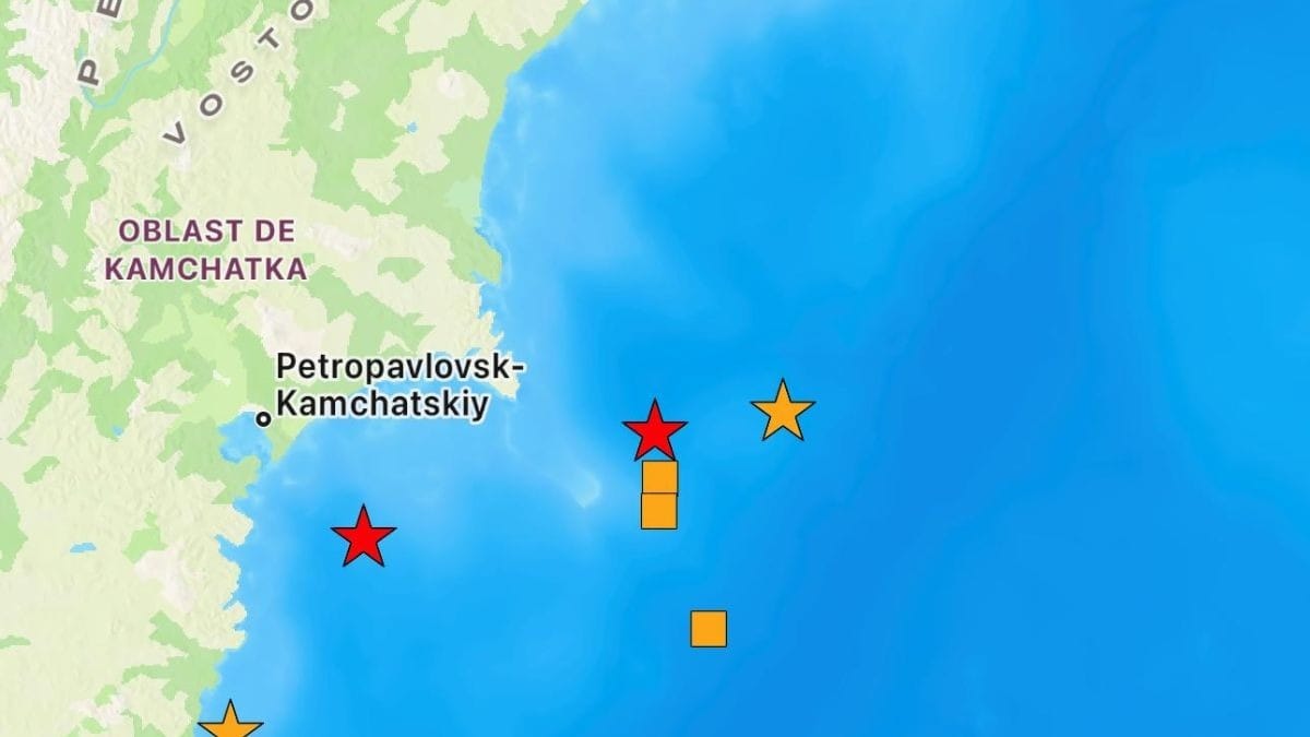 Terremoto de magnitude 7,8 atinge a Rússia e dispara alerta breve de tsunami