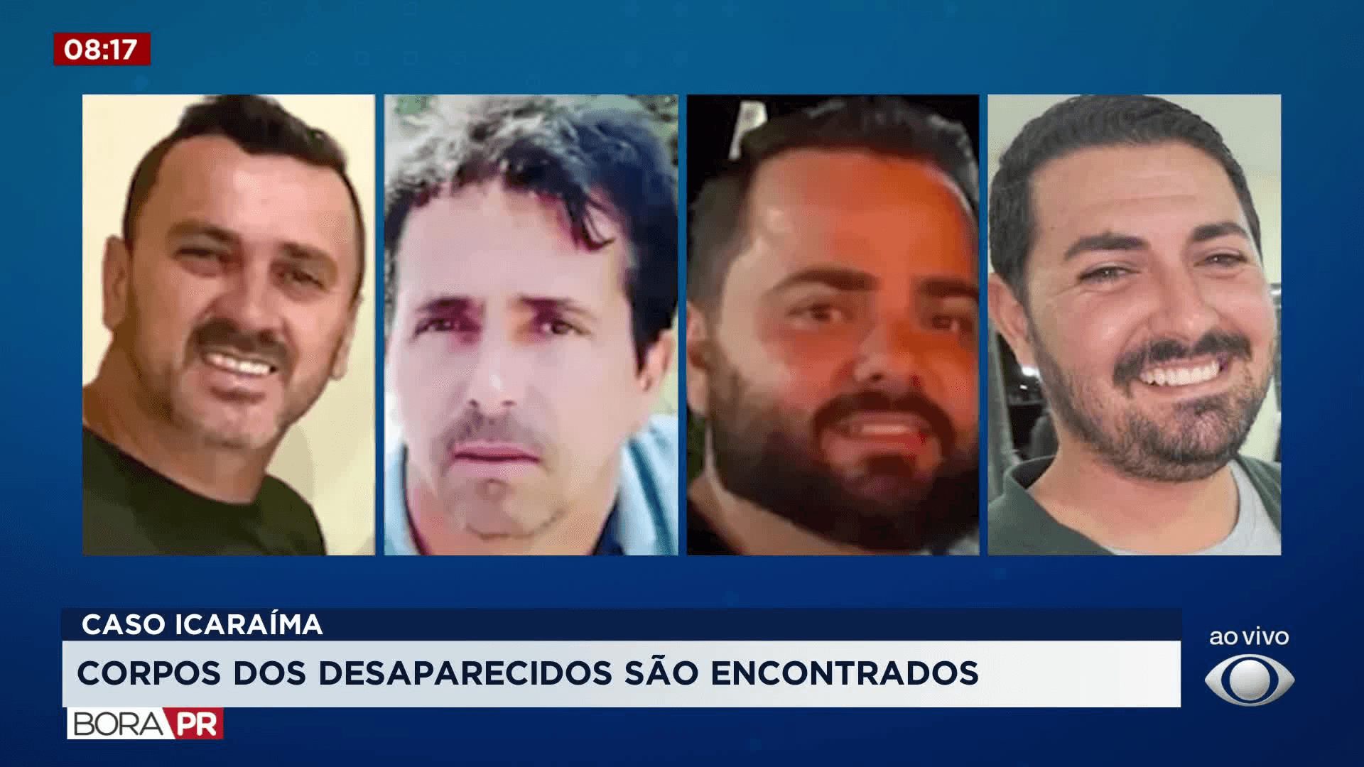 Corpos de quatro desaparecidos de Icaraíma são encontrados em área rural