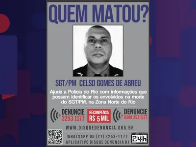 Disque Denúncia pede ajuda para identificar envolvidos na morte de PM