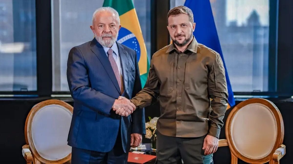 Governo brasileiro indica possível reunião de Lula com Zelensky em Nova York