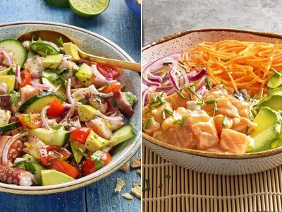 Cardápio de primavera tem ceviche de polvo e poke de salmão; aprenda receitas
