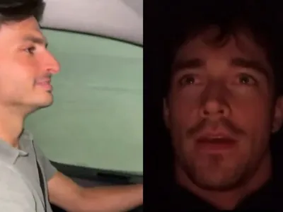 Leclerc e Sainz encaram viagem de van após caos em voo de retorno do GP do Azerbaijão