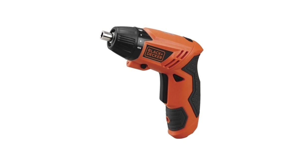 Parafusadeira a Bateria KC4815B. / Reprodução: Black & Decker