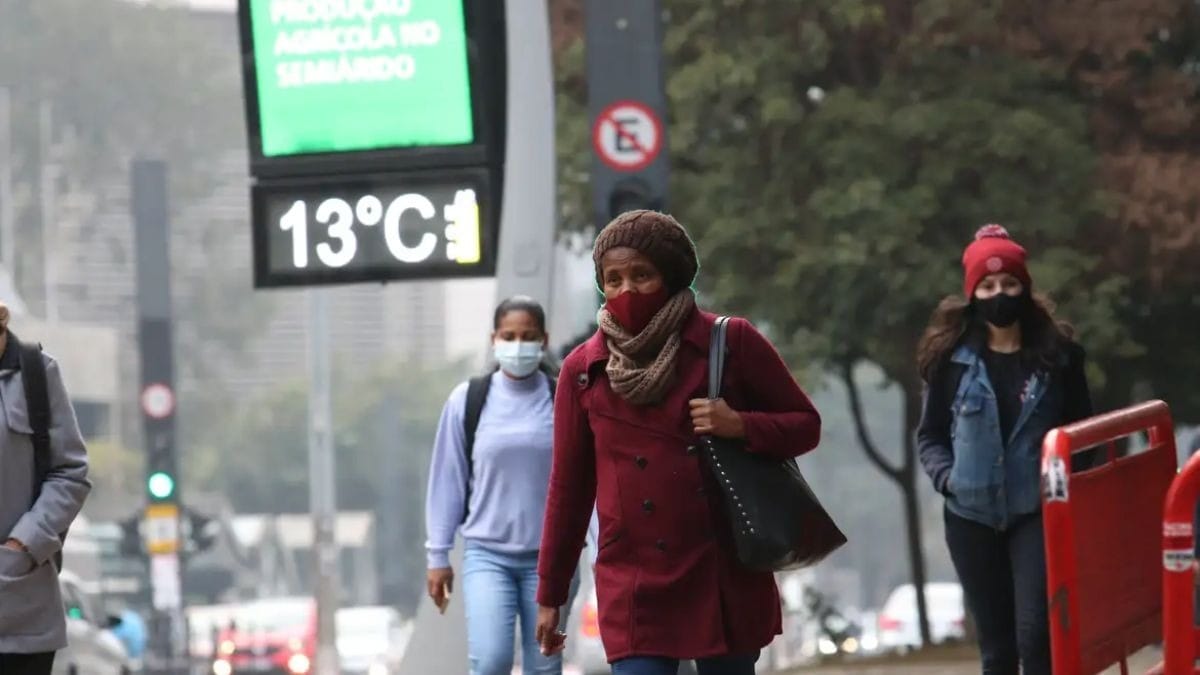 SP terá chuva, frio com máxima de 15ºC e ventania na 1ª semana de primavera