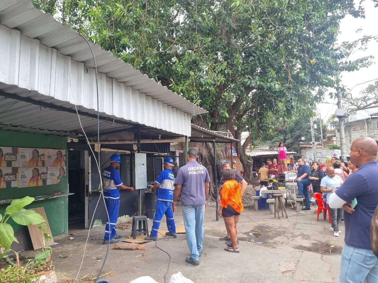 Prefeitura derruba seis construções irregulares na Tijuca