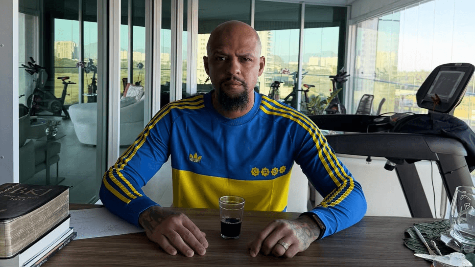 Felipe Melo revela sonho de treinar o Boca Juniors no futuro