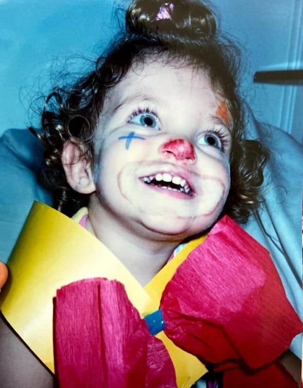 Livia aos dois anos I Divulgação/ Arquivo pessoal