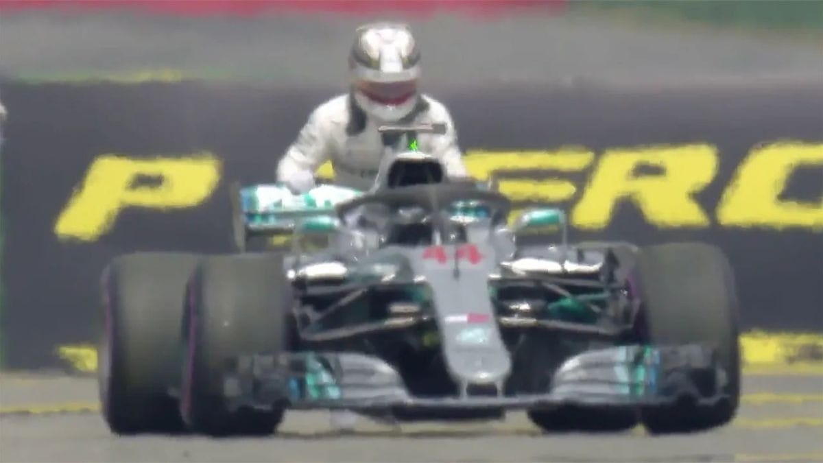 Heptacampeão mundial abandonou a classificação em Hockenheim com problemas no carro